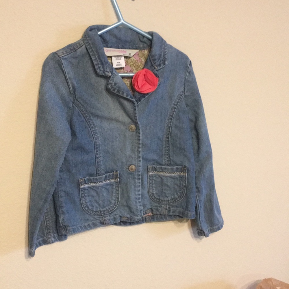 Like new girls jean jacket